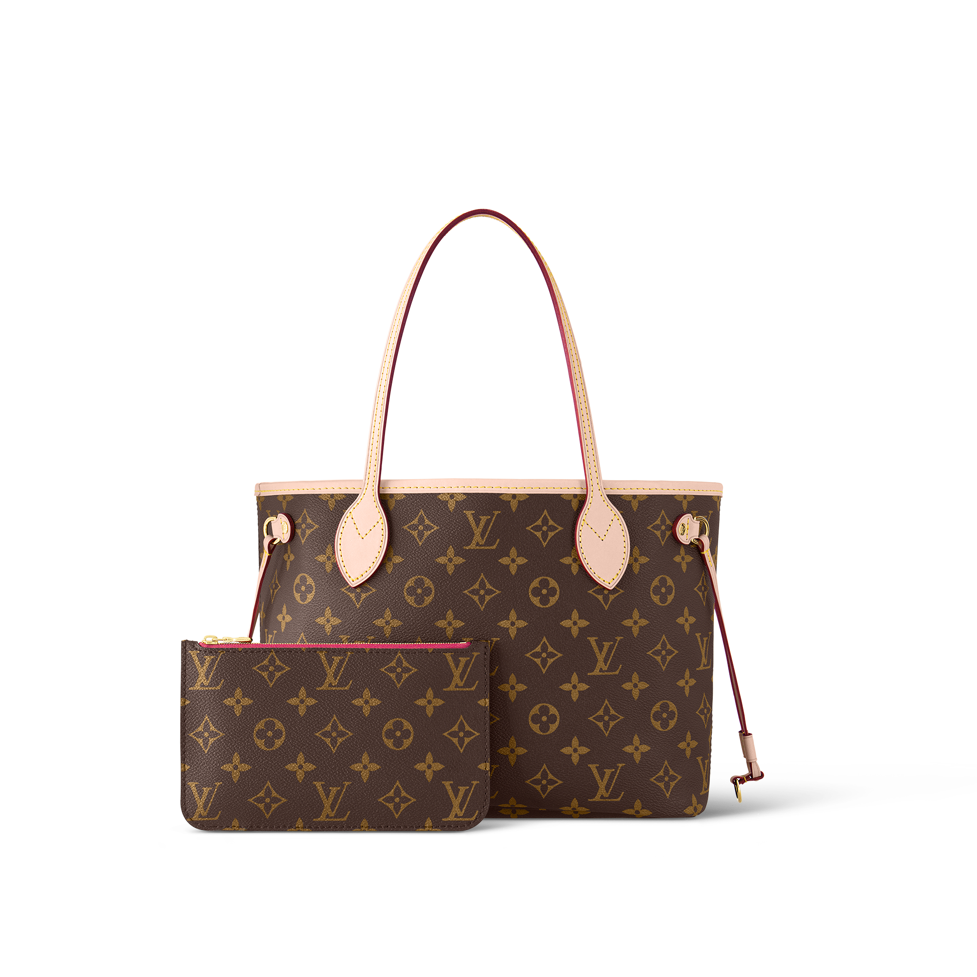 ブラウンLOUIS VUITTON トートバッグ ネヴァーフルpm モノグラム